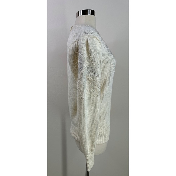 Joann Bryant Beaded Embroidered Butterfly Sweater - Picture 3 of 12